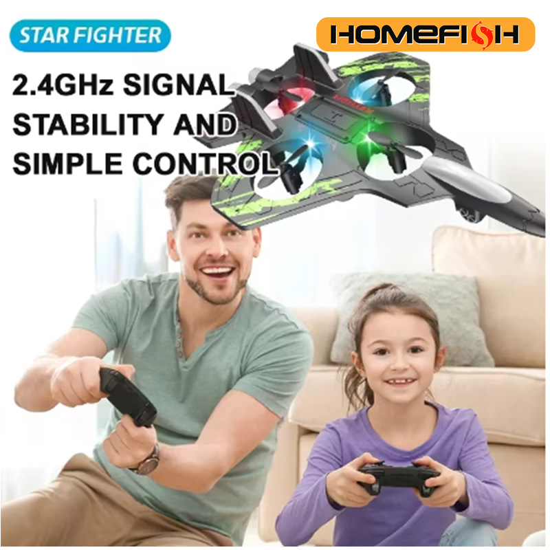 Rc Helicopter Case - HOMEFISH 2.4G zdalnie sterowany myśliwiec, elektryczny