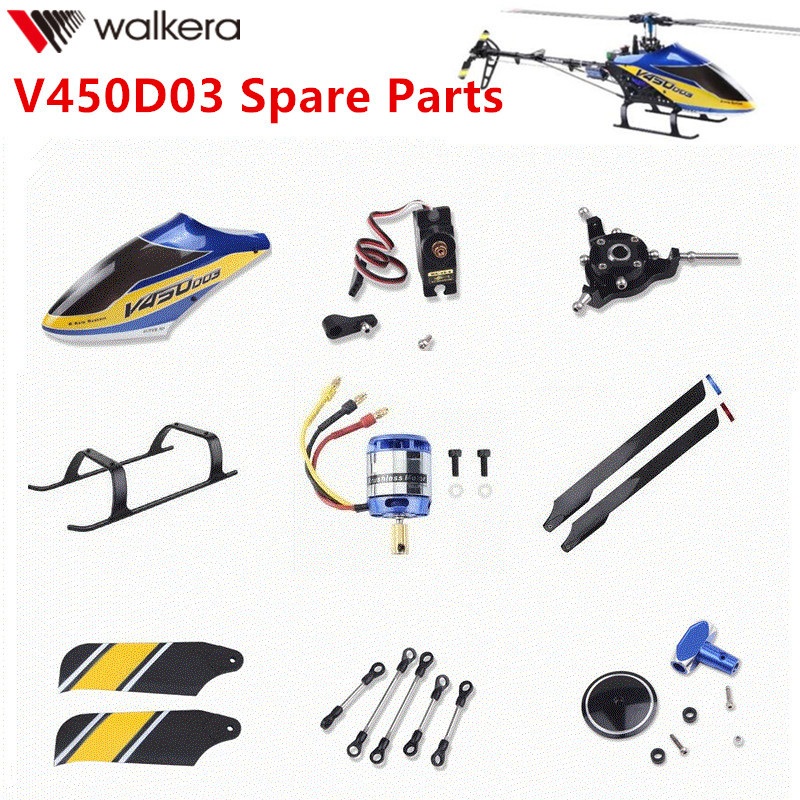 Rc Helicopter Coaxial - Walkera V450D03 silnik śmigła części zamienne