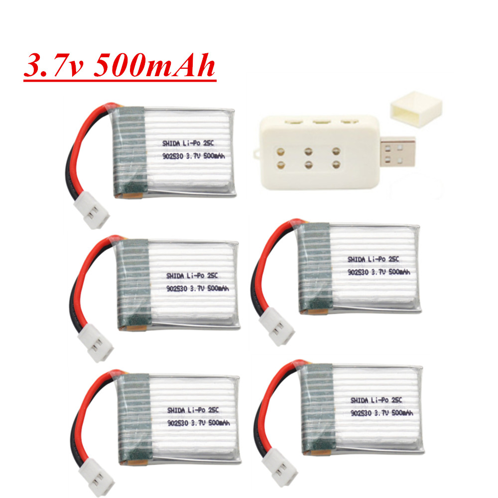 Rc Helicopter Coaxial - Akumulator LiPo 3.7V 500mAh 25C z