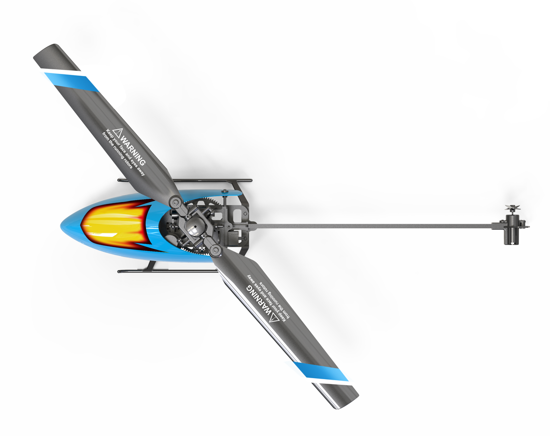 Helikopter RC C129 RTF 4-kanał – Rc Helicopter Case recenzja i cena