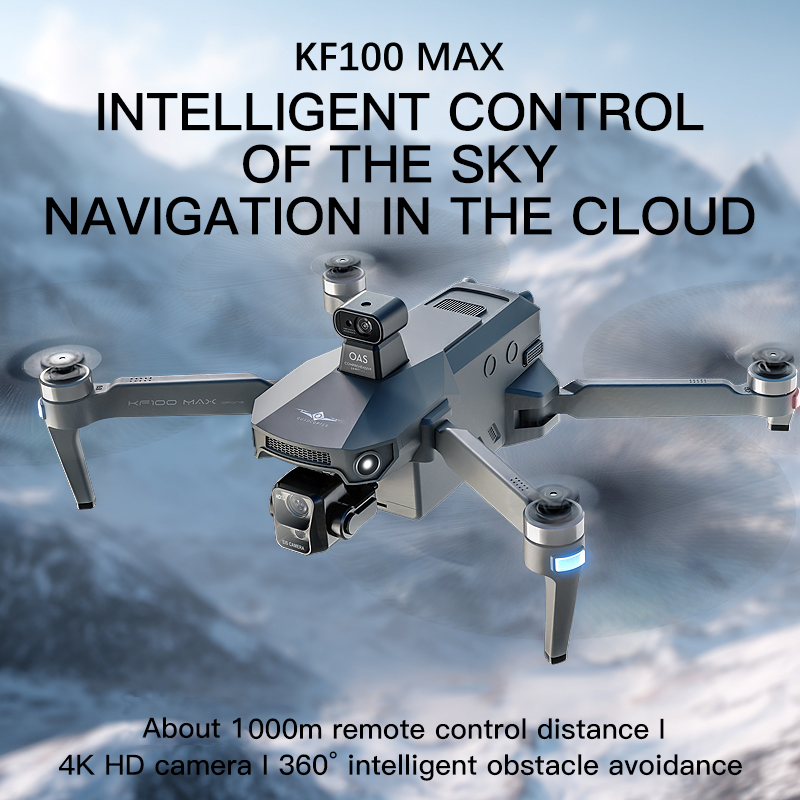 Dron GPS KF100 MAX Kamera 4K 3 – Rc Helicopter Charger recenzja i cena