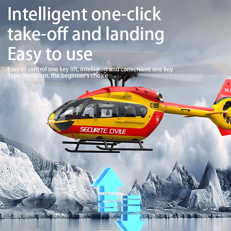 Helikopter RC C190 2.4G z 6-os – Rc Helicopter Case recenzja i cena