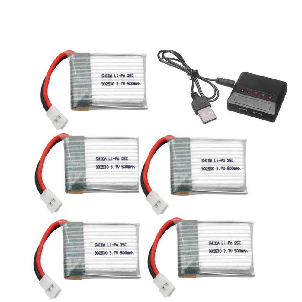 Akumulator LiPo 3.7V 500mAh 25 – Rc Helicopter Coaxial recenzja i cena